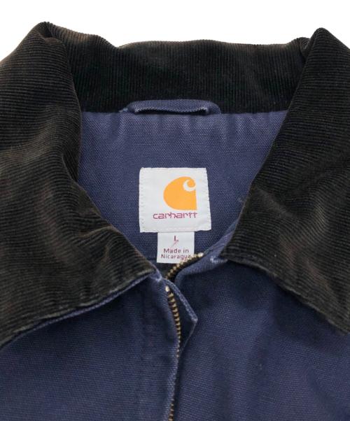 CarHartt（カーハート）CarHartt (カーハート) ブランケットライナーデトロイトジャケット ネイビー サイズ:SIZE Lの古着・服飾アイテム