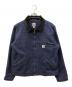 CarHartt（カーハート）の古着「ブランケットライナーデトロイトジャケット」｜ネイビー
