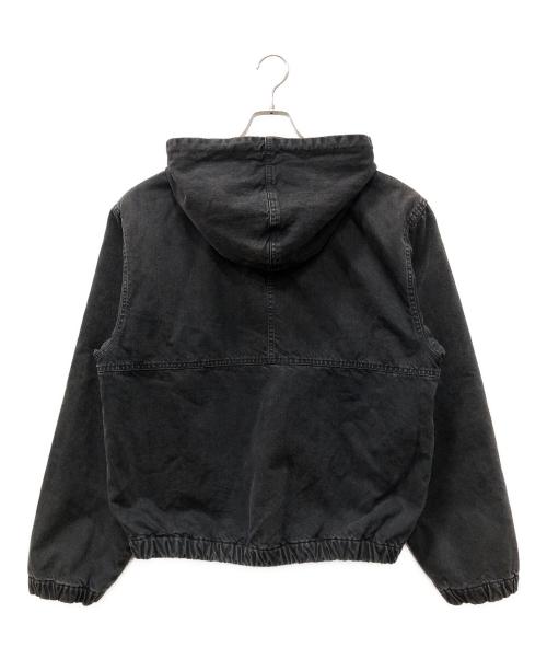 stussy（ステューシー）stussy (ステューシー) Double Dye Work Jacket ブラック サイズ:SIZE Lの古着・服飾アイテム