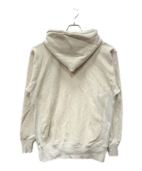 Champion（チャンピオン）Champion (チャンピオン) 後付けフード リバースウィーブパーカー アイボリー サイズ:SIZE Lの古着・服飾アイテム