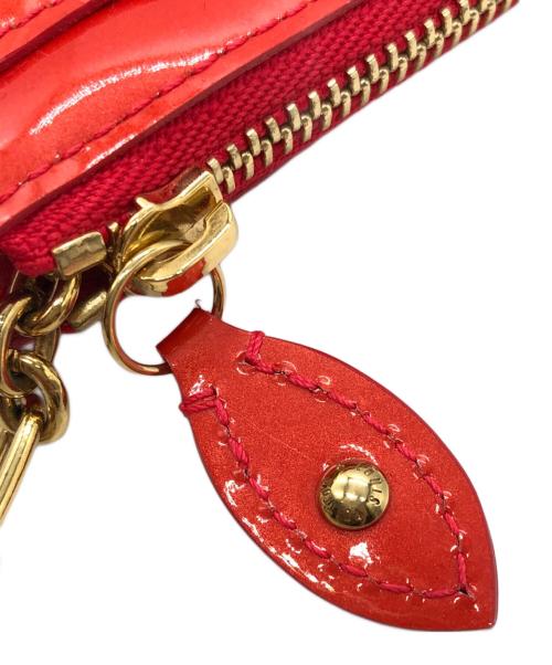 LOUIS VUITTON（ルイ ヴィトン）LOUIS VUITTON (ルイ ヴィトン) ヴェルニ ポシェット・クレNＭ コインケース オレンジの古着・服飾アイテム