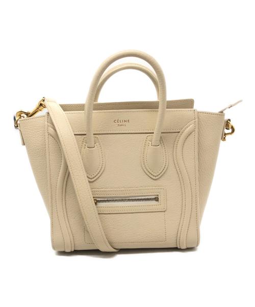 CELINE（セリーヌ）CELINE (セリーヌ) 2WAYバッグ アイボリー サイズ:下記参照の古着・服飾アイテム