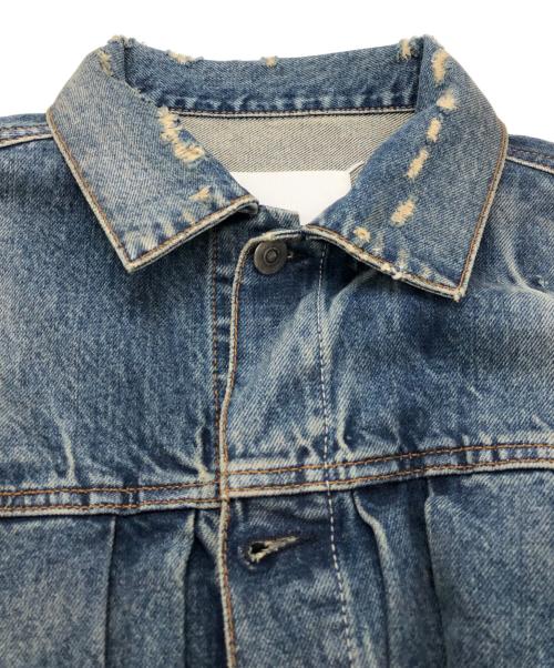 Maison Margiela（メゾンマルジェラ）Maison Margiela (メゾンマルジェラ) DECORTIQUE DENIM JACKET ブルー サイズ:SIZE 48の古着・服飾アイテム