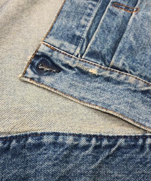 Maison Margiela（メゾンマルジェラ）Maison Margiela (メゾンマルジェラ) DECORTIQUE DENIM JACKET ブルー サイズ:SIZE 48の古着・服飾アイテム