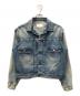 Maison Margiela（メゾンマルジェラ）の古着「DECORTIQUE DENIM JACKET」｜ブルー