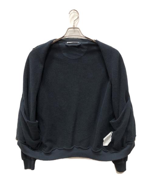 Acne studios（アクネ ストゥディオズ）Acne studios (アクネ ストゥディオズ) ジップロゴスウェット ネイビー サイズ:SIZE XXSの古着・服飾アイテム