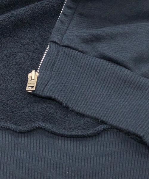 Acne studios（アクネ ストゥディオズ）Acne studios (アクネ ストゥディオズ) ジップロゴスウェット ネイビー サイズ:SIZE XXSの古着・服飾アイテム