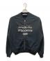 Acne studios（アクネ ストゥディオズ）の古着「ジップロゴスウェット」｜ネイビー