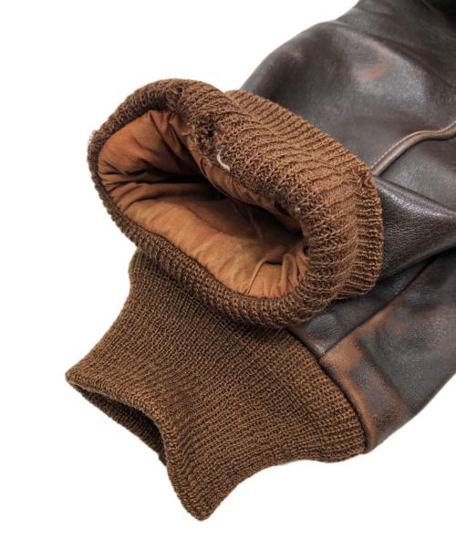 THE REAL McCOY'S（ザ・リアルマッコイズ）THE REAL McCOY'S (ザ・リアルマッコイズ) A-2レザーフライトジャケット ブラウン サイズ:SIZE 36の古着・服飾アイテム