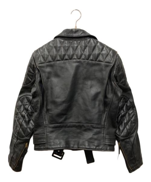 Buco（ブコ）Buco (ブコ) J-82 PADDEDダブルレザージャケット ブラック サイズ:SIZE 38の古着・服飾アイテム