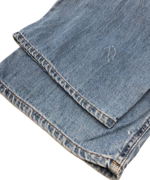 MM6 Maison Margiela（エムエムシックスメゾンマルジェラ）MM6 Maison Margiela (エムエムシックスメゾンマルジェラ) ワイドデニムパンツ ブルー サイズ:SIZE LLの古着・服飾アイテム