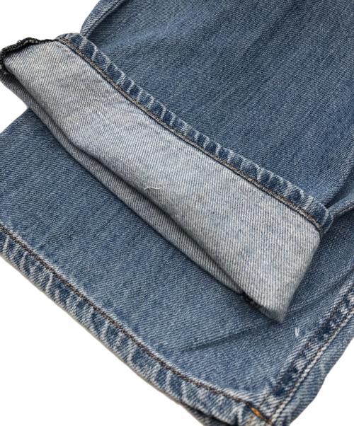 MM6 Maison Margiela（エムエムシックスメゾンマルジェラ）MM6 Maison Margiela (エムエムシックスメゾンマルジェラ) ワイドデニムパンツ ブルー サイズ:SIZE LLの古着・服飾アイテム
