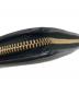 中古・古着 LOEWE (ロエベ) ヘリテージ ラウンドファスナーロングウォレット ブラック：18000円