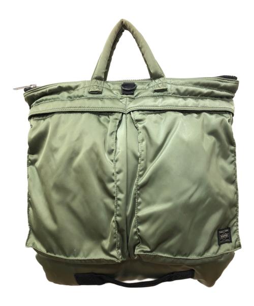 PORTER（ポーター）PORTER (ポーター) PX TANKER 2WAY HELMET BAG カーキ サイズ:下記参照の古着・服飾アイテム