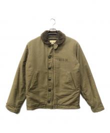 BUZZ RICKSON'S（バズリクソンズ）の古着「N-1 デッキジャケット」｜カーキ