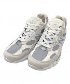 NEW BALANCEニューバランス）の古着「992 Core ローカットスニーカー」｜ライトグレー