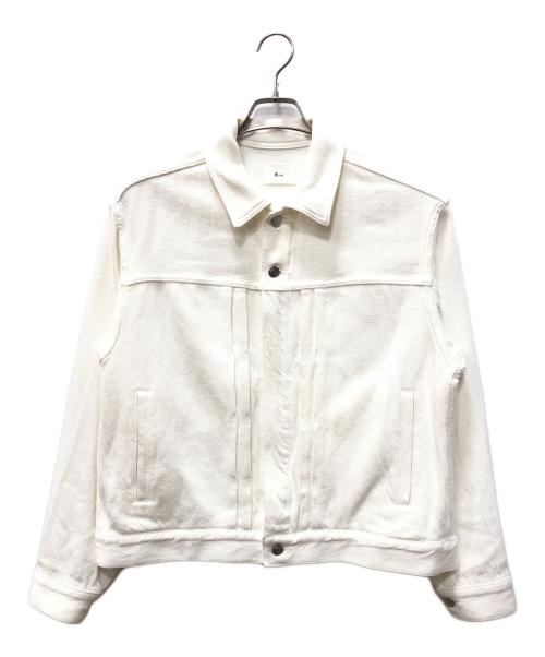 ETAT（エタ）ETAT (エタ) TYPE 004 COMMON JACKET ホワイト サイズ:SIZE 46の古着・服飾アイテム