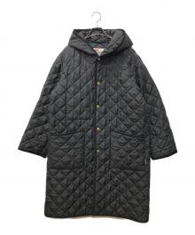Traditional Weatherwear×JOURNAL STANDARD relume（トラディショナルウェザーウェア×ジャーナルスタンダード レリューム）の古着「別注EARBYキルティングコート」｜ブラック