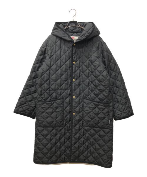 Traditional Weatherwear（トラディショナルウェザーウェア）Traditional Weatherwear (トラディショナルウェザーウェア) JOURNAL STANDARD relume (ジャーナルスタンダード レリューム) 別注EARBYキルティングコート ブラック サイズ:36の古着・服飾アイテム
