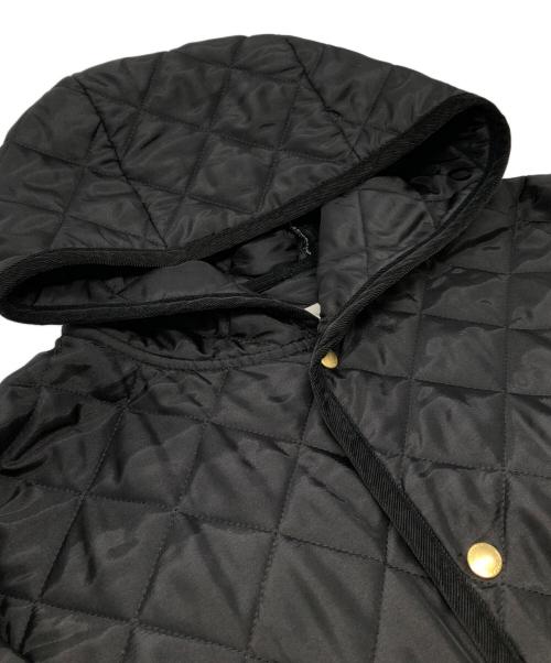 Traditional Weatherwear（トラディショナルウェザーウェア）Traditional Weatherwear (トラディショナルウェザーウェア) JOURNAL STANDARD relume (ジャーナルスタンダード レリューム) 別注EARBYキルティングコート ブラック サイズ:36の古着・服飾アイテム