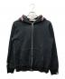 A BATHING APE（アベイシングエイプ）の古着「SHARK ZIP UP HOODIE/シャークジップアップフーディ」｜ブラック