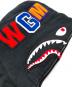 中古・古着 A BATHING APE (アベイシングエイプ) SHARK ZIP UP HOODIE/シャークジップアップフーディ ブラック サイズ:SIZE L：18000円