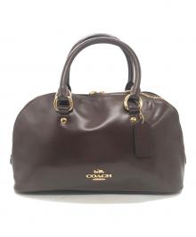 COACH（コーチ）の古着「ララ サッチェル バッグ」｜ブラウン
