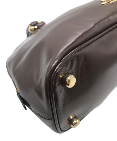 COACH（コーチ）COACH (コーチ) ララ サッチェル バッグ ブラウンの古着・服飾アイテム