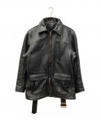 VANSONバンソン）の古着「J 3/4 カーコート」｜ブラック