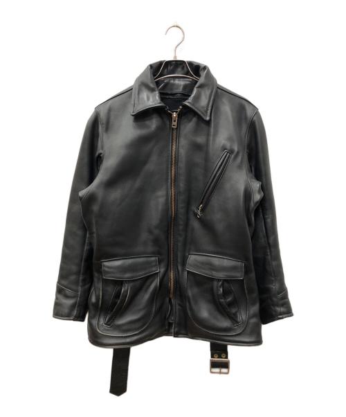 VANSON（バンソン）VANSON (バンソン) J 3/4 カーコート ブラック サイズ:SIZE 40の古着・服飾アイテム