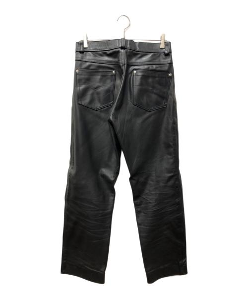 Schott（ショット）Schott (ショット) レザーパンツ ブラック サイズ:SIZE 32の古着・服飾アイテム
