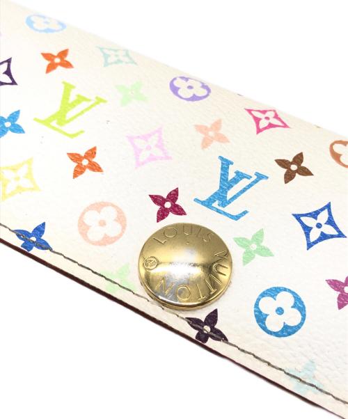 LOUIS VUITTON（ルイ ヴィトン）LOUIS VUITTON (ルイ ヴィトン) ポルトフォイユ・サラ　モノグラム/マルチカラー ホワイトの古着・服飾アイテム