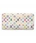 LOUIS VUITTON (ルイ ヴィトン) ポルトフォイユ・サラ　モノグラム/マルチカラー ホワイト：18000円