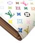 中古・古着 LOUIS VUITTON (ルイ ヴィトン) ポルトフォイユ・サラ　モノグラム/マルチカラー ホワイト：18000円