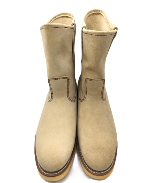 RED WING（レッドウィング）RED WING (レッドウィング) ペコスブーツ ベージュ サイズ:SIZE US 8 1/2の古着・服飾アイテム