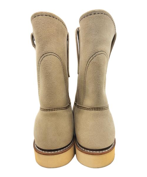 RED WING（レッドウィング）RED WING (レッドウィング) ペコスブーツ ベージュ サイズ:SIZE US 8 1/2の古着・服飾アイテム