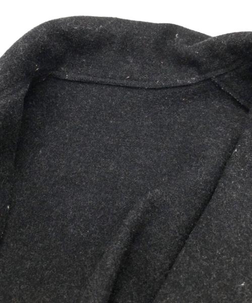 Y's（ワイズ）Y's (ワイズ) スタンドカラーオーバーサイズコート ブラック サイズ:記載なしの古着・服飾アイテム