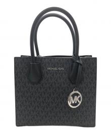 MICHAEL KORS（マイケルコース）の古着「MERCERミディアム メッセンジャー」｜ブラック