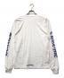 CHROME HEARTS (クロムハーツ) ネックロゴロングスリーブTシャツ ホワイト サイズ:M：80000円