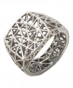 TOM WOODトムウッド）の古着「メッシュリング/Mesh Ring」｜シルバー