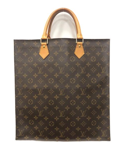 LOUIS VUITTON（ルイ ヴィトン）LOUIS VUITTON (ルイ ヴィトン)  サックプラ/トートバッグ ブラウン サイズ:下記参照の古着・服飾アイテム
