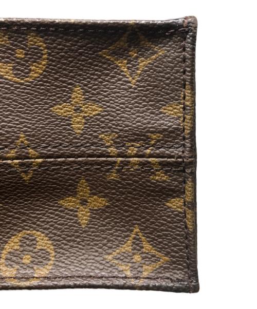 LOUIS VUITTON（ルイ ヴィトン）LOUIS VUITTON (ルイ ヴィトン)  サックプラ/トートバッグ ブラウン サイズ:下記参照の古着・服飾アイテム