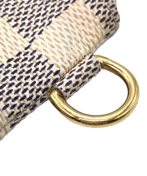 LOUIS VUITTON（ルイ ヴィトン）LOUIS VUITTON (ルイ ヴィトン) ポシェット・クレ コンプリス ベージュの古着・服飾アイテム