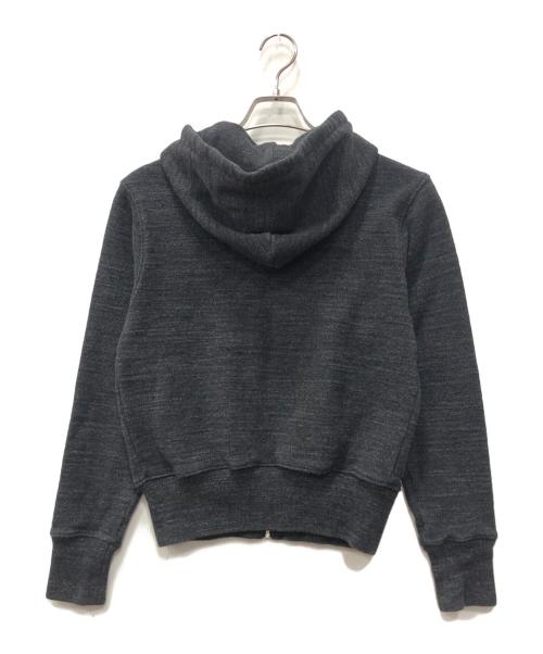 RRL（ダブルアールエル）RRL (ダブルアールエル) 霜降りジップパーカー グレー サイズ:Sの古着・服飾アイテム