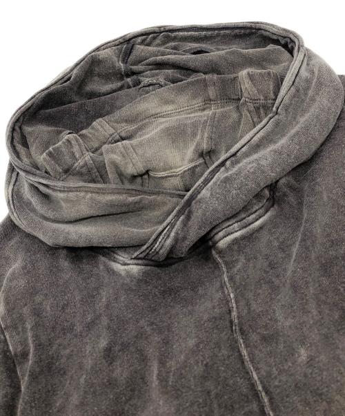 JULIUS（ユリウス）JULIUS (ユリウス) Cotton SZ Jersey Hoodie グレー サイズ:1の古着・服飾アイテム