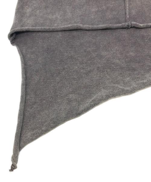 JULIUS（ユリウス）JULIUS (ユリウス) Cotton SZ Jersey Hoodie グレー サイズ:1の古着・服飾アイテム