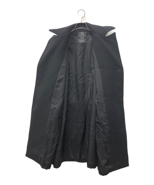 Y's（ワイズ）Y's (ワイズ) ウールダブルコート ブラック サイズ:1の古着・服飾アイテム