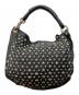 JIMMY CHOO (ジミーチュウ) スタッズワンハンドルバッグ/スカイバッグ ブラック：25000円