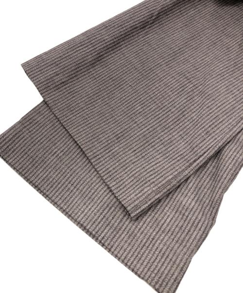 45rpm（45アールピーエム）45rpm (45アールピーエム) ストライプシャツワンピース ブラウン サイズ:SIZE 0の古着・服飾アイテム