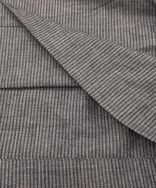 45rpm（45アールピーエム）45rpm (45アールピーエム) ストライプシャツワンピース ブラウン サイズ:SIZE 0の古着・服飾アイテム